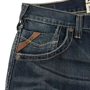 Ariat Men's M5 Arrowhead Deadrun Wash Jeans - Relaxed Fit Straight Leg Denim 34W X 32L